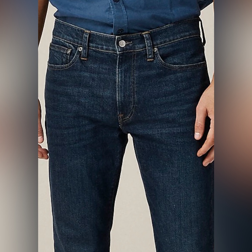 J Crew Kaihara Japanese Denim Men Jeans Style 484 W33 L 32 EUC - Picture 9 of 14